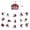 NXH207, variant on 13 PCS Spider Man Birthday Party Supplies, Cake Decorations for Birthday Party Decorations Theme Birthday Party Supplies