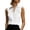 White Tank Tops, variant on Miluxas Women's Sleeveless Button Down Blouse Collared Pleated Front Loose Tunic Shirts Work office Casual Tank Tops Lightweight Summer Outfit White