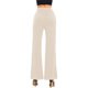 thumbnail image 2 of Gibobby Pantalones deportivos Pantalones de yoga de cintura alta informales con brillantes de plástico para mujer, pantalones de pierna ancha(Beige， S), 2 of 4