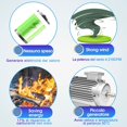 thumbnail image 3 of Ventilador Horno, Everenty 6 Aspas 50℃Arranque Funcionamiento Funcionamiento Ventilador de estufa de leña, ventilador de chimenea de accionamiento térmico, ventilador de estufa, ventilador de chimenea, estufa de pellets esquí esquí Gafas de esquí, 3 of 5