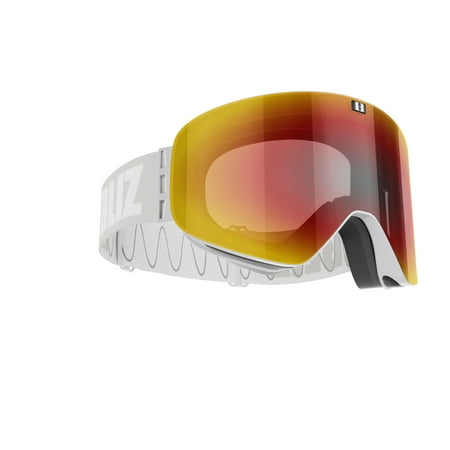 

Bliz Flow Grey Frame Brown with Red Multi Lens