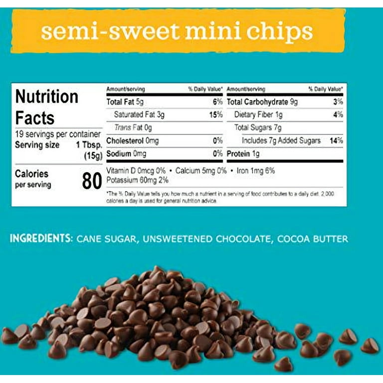 Enjoy Life Baking Chocolate Semi Sweet Mega Chunks Dairy Free