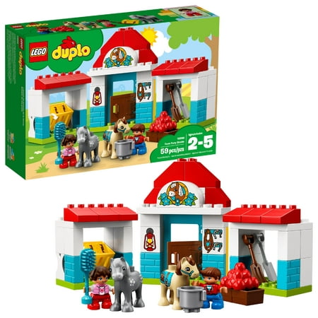 LEGO DUPLO Town Farm Pony Stable 10868 (59 (Best Building Blocks For 1 Year Old)