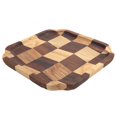 thumbnail image 4 of Wood Trays for Coffee Table, Pan Tea Tray Wood Tray Ottoman Trays, Dish Bowl Fruit Plate for Kitchen Tableware Serve Breakfast,Appetizer,Coffee 20x20cm, 4 of 8