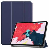 iPad Pro 11 Case 2020, Allytech PU Leather Slim Fit Folio Flip Trifold Kickstand Smart Cover with Auto Sleep Wake Apple Pencil Charging Full Protective Case Cover for Apple iPad Pro 11" 2020,Darkblue