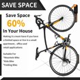 thumbnail image 4 of Bike Wall Hook Foldable Heavy Duty Garage Hook for Mountain Bike with Tire Tray Bike Rack for, 4 of 5