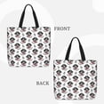 thumbnail image 6 of Rocae DOG IS WEARING PIRATE COSTUME for Features A Uniquely Designed,Large-capacity,Reusable Shoulder Zip Tote Shopping Bag for Vacations and Shopping, 6 of 6