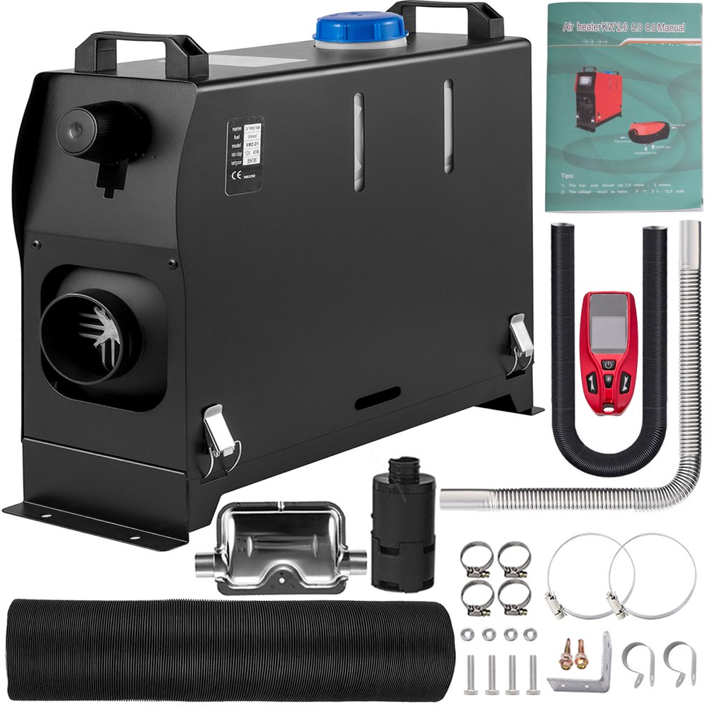 VEVOR Diesel Air Heater All in One, Fast Heating, Diesel Heater 12V 8kw, Muffler, Diesel Parking VEVOR Diesel Air Heater All in One, Fast Heating, Diesel Heater 12V 8kw, Muffler, Diesel Parking