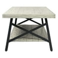 thumbnail image 3 of Wallace & Bay Chandler Table Basse de Rangement en Bois de 48 Pouces, Gris Brossé, 3 of 4