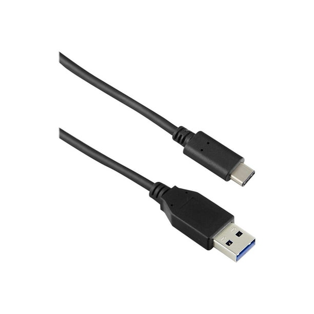 Targus - Câble USB - USB-C (M) Réversible à USB Type A (M) - USB 3.1 Gen 2 - 3 A - 3,3 ft - support 4K - Noir