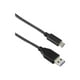 Targus - Câble USB - USB-C (M) Réversible à USB Type A (M) - USB 3.1 Gen 2 - 3 A - 3,3 ft - support 4K - Noir – image 1 sur 4