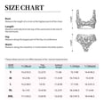 thumbnail image 6 of Wukai Snake Women's Bikini Set Two Piece,wimsuit High Waisted V Neck Twist Front Adjustable Spaghetti Straps Bathing Suit-, 6 of 7