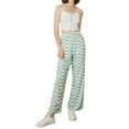 thumbnail image 3 of Lovito Casual Plain Lace-Up Crop Top Camis, 3 of 5