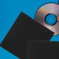thumbnail image 1 of Minkissy 12Pcs CD Mailers Black Paper Sleeves Organization for General Users, 1 of 8