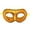 A003- Gold, variant on Masquerade Mask White Gold Floral Fabric Design Masquerade Mask for Men with Ribbon Tie for Party Masquerade Ball Events