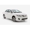 thumbnail image 4 of Fits 2009-2013 Toyota Corolla Auto Ventshade Rainguard 194073 Ventvisor; Aerodynamic Design; In-Channel; Smoke; Acrylic; Set of 4, 4 of 7