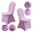 thumbnail image 1 of Housse de Chaise Tout Inclus en Polyester Spandex Élastique pour Mariages Banquets et Fêtes, 1 of 3