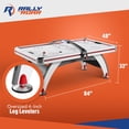 thumbnail image 3 of Rally and Roar Air Hockey Table 84 Pouces avec Marqueur LED, Jeu d'Arcade Intérieur, 3 of 9