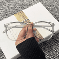 thumbnail image 3 of Transparent Glasses Women Men Retro Anti Blue Light Computer Eye Glasses Girls Clear Eyeglasses Large Frame Optical Spectacles Leopard, 3 of 6
