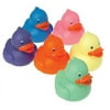 US Toy Company GS704 Mini Neon Ducks - Pack of 12