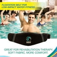 thumbnail image 5 of Sunlite Sports High-Density EVA-Foam Swim Belt, Floatation Belt for Aquatic Exercise, Low-Impact Workout, Swim Training Aid for Beginners (Extra Comfort Aqua Fitness Belt), 5 of 9