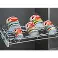 thumbnail image 4 of Rev-A-Shelf Sidelines 5WSCR-24CR-1 24" Chrome Wire Pullout Sliding Spice Rack, 4 of 6