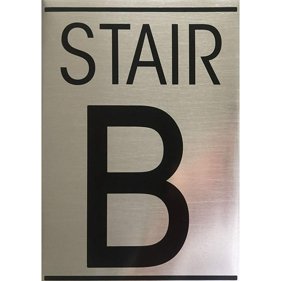 STAIR B SIGN