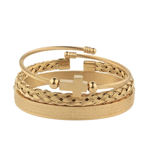Sonducket Metal S Hombres adecuados Hombres de moda Hombres con estilo de hombre Hombres Funky para la ocasión Brazalete de hombre Accesorios de Ropa, zapatos y accesorios Miscelánea Oro