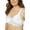 White, variant on Instant Shaping Floral Jacquard Comfort Strap Soft Cup Bra 4805