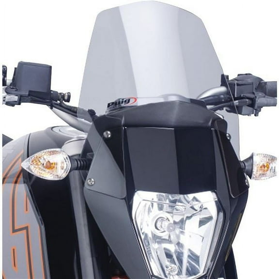 PUIG HI-TECH PARTS New Generation Windscreen - 10-1/2" - Smoke - KTM 690 6009H