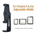 thumbnail image 4 of Amdohai Universal Tablet Tripod Mount Adapter Adjuatable Tablet Clamp Holder with 1/4 Inch Screw Hole Dual Cold Shoe Mount Replacement for Air/ Mini/ Pro, 4 of 6