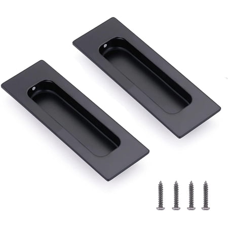 Pieces Stainless Steel Shell Handle Hidden Furniture Handles Drawer ...