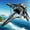 Blue, variant on Foam Remote-Controlled Plane, One-Key Takeoff Fighter & Quad Drone, HD Aerial Photography Safe Gliding Toy, Lightweight RC Plane, Indoor & Outdoor Flying Fun