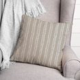 thumbnail image 3 of Creative Products Gray Petal Lines 18x18 Indoor / Outdoor Pillow, 3 of 3
