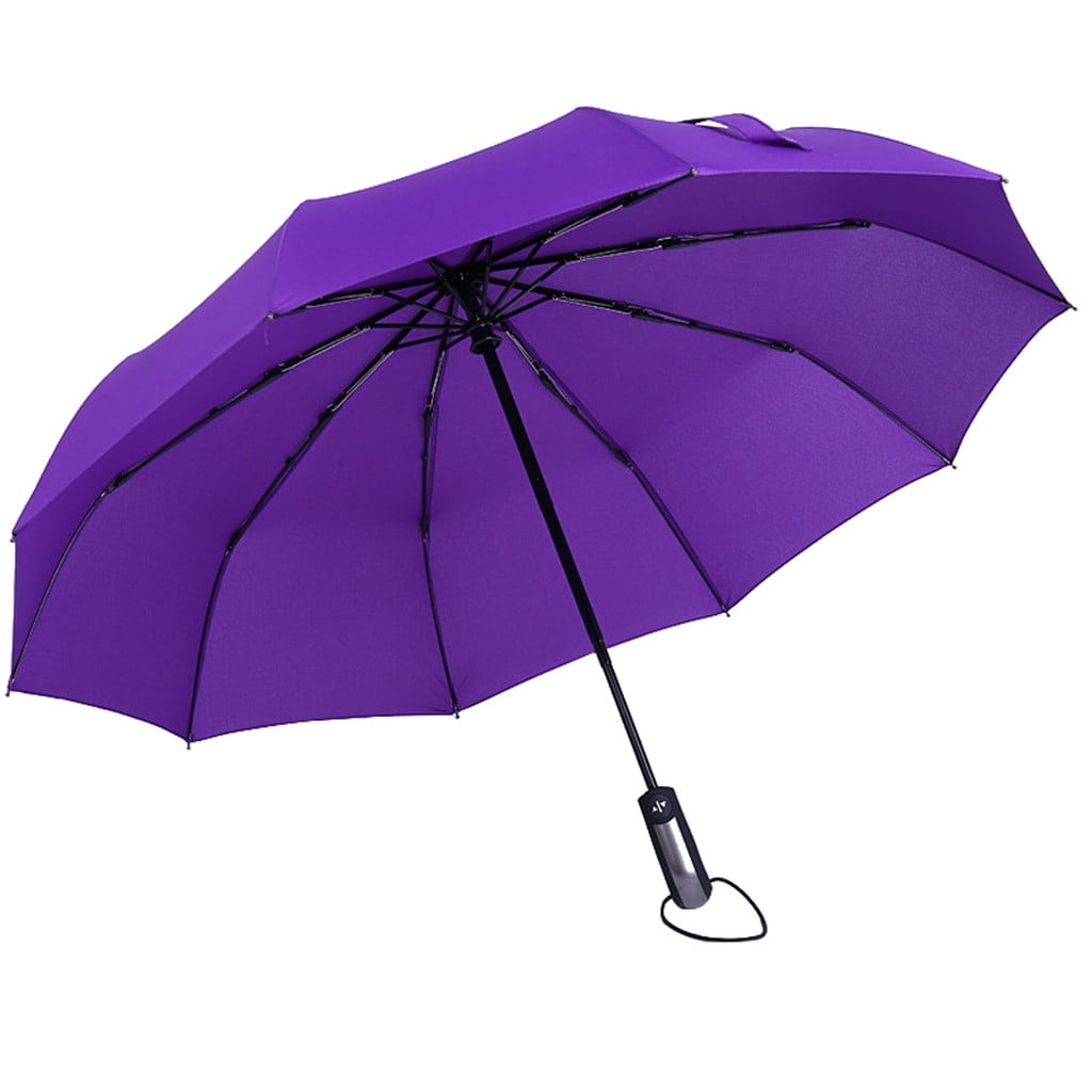 Inverted Umbrella with Retro Skate Print Car Reverse Folding Umbrella