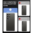 thumbnail image 2 of Funda Caka para Samsung Galaxy S25 Ultra con clip para cinturón, color negro, 2 of 8