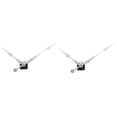 thumbnail image 4 of TAILTOSS Mute Clock Movement Silver Clock Accessory for Easy Repair and DIY 2Sets, 4 of 8