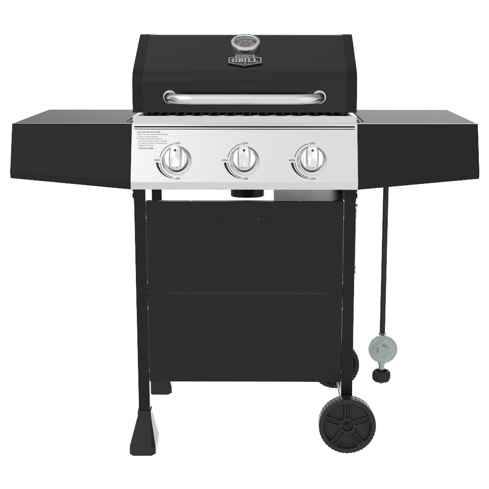 Expert Grill 3 Burner Gas Barbecue BBQ Grill