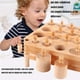 HC-TOP Montessori Materials Montessori Toys Educational Games Cylinder Socket Blocks – image 4 sur 10