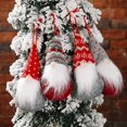 thumbnail image 6 of Christmas Faceless Gnome Santa Xmas Tree Hanging Ornament Doll Decoration For Home Pendant Gifts Drop Ornaments Party Supplies, 6 of 9