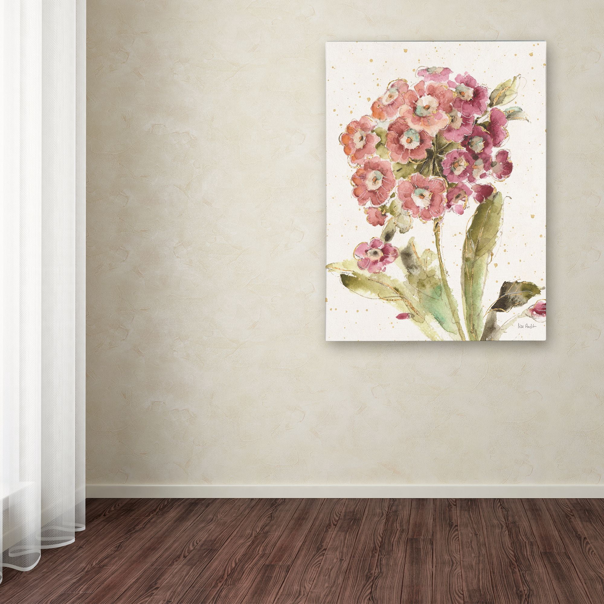 Trademark Fine Art 'Country Bloom II' Canvas Art by Lisa Audit