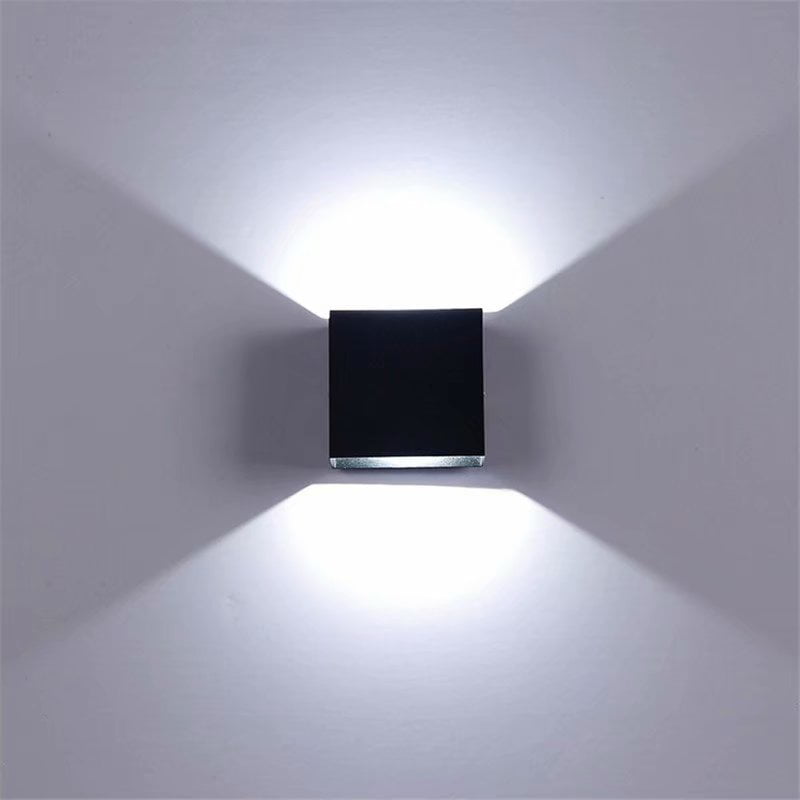 Details about   Modern COB LED Wall Light Up Down Cube Indoor Outdoor Sconce Lighting Lamp Home 