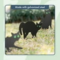 thumbnail image 3 of Homarden Scare Cats, Black, Reflective Eyes, Outdoor Yard Decoration, Humane Control, 2 Count, 3 of 9