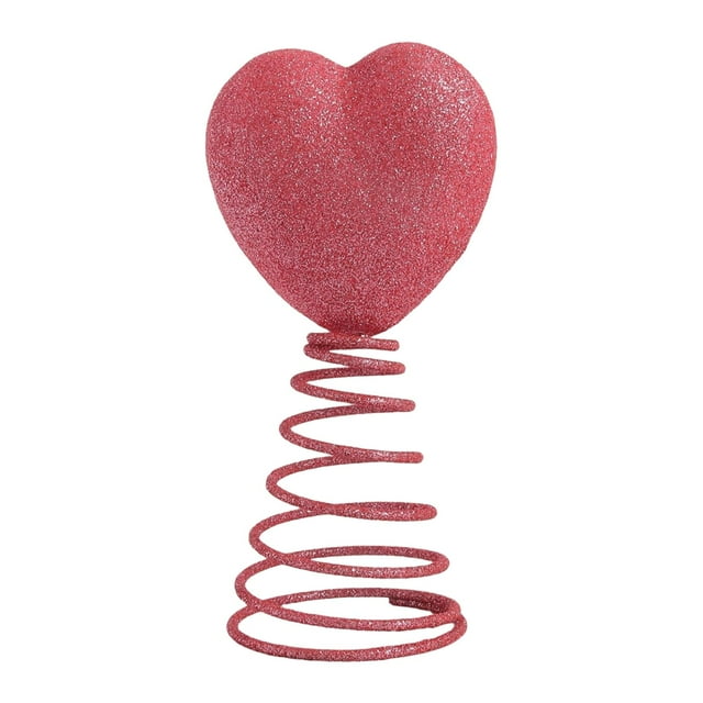 Adorno navideño en forma de corazón para el de Navidad, ideal para el Día de Valentín, restaurantes, cafeterías, hogares o bodas.