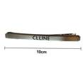 thumbnail image 2 of Clip de metal con letras y palabras, clip lateral, clip para flequillo, clip para la frente, sombreros, clip para el cabello, 2 of 5