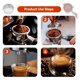 thumbnail image 4 of Cesta Portafiltro De Acero Inoxidable, Cuencos De Filtro De Café En Polvo De 51mm Con Agujeros Ultrafinos Reutilizables Y Extracción Eficiente Para El Hogar, 4 of 7