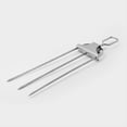 thumbnail image 2 of Brochetas de 3 Vías, Brochetas de Metal para Asar, Brocheta de Barbacoa de 3 Puntas, Brocheta de Parrilla de Metal con Barra Deslizante de Empuje, 2 of 5