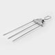 thumbnail image 2 of Brochetas de 3 Vías, Brochetas de Metal para Asar, Brocheta de Barbacoa de 3 Puntas, Brocheta de Parrilla de Metal con Barra Deslizante de Empuje, 2 of 5