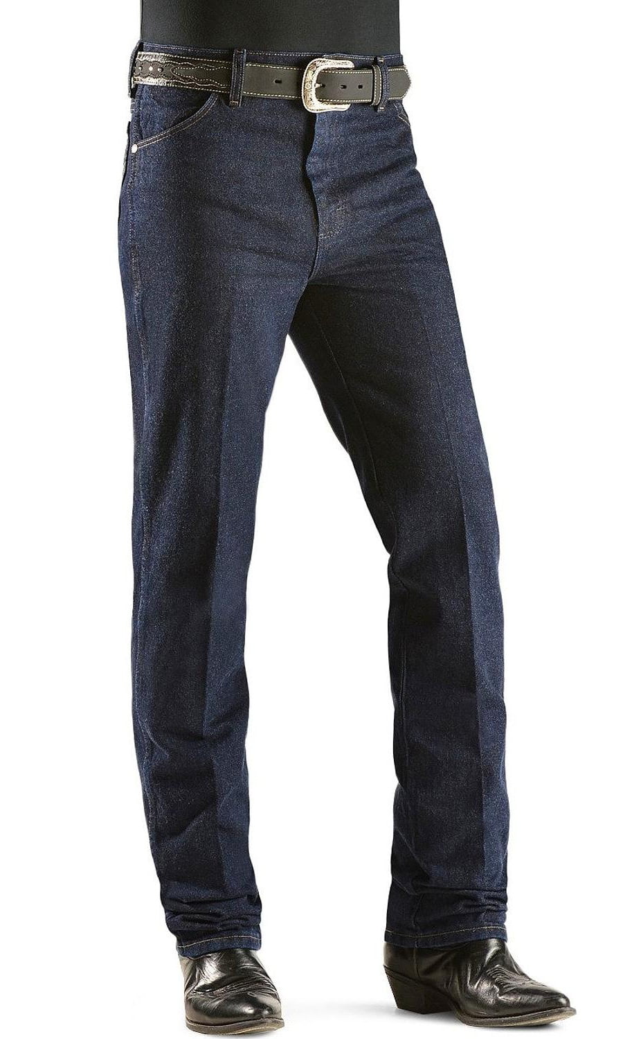wrangler mens silver edition slim fit jean, black, 34x30 