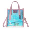thumbnail image 1 of Bolsa bandolera de moda de gran capacidad con asa superior para mujer (rosa) JShteea Para Estrenar, 1 of 9